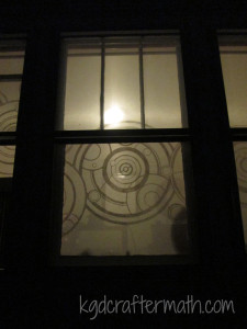 Outside view at night