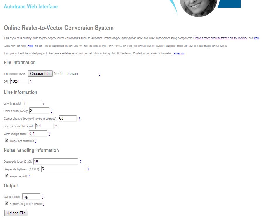 Autotrace Options